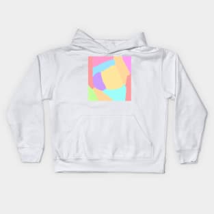 Colorful watercolor abstract texture art Kids Hoodie